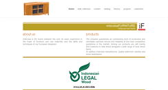 Desktop Screenshot of indocasafurniture.com
